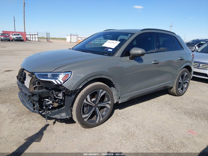 Vin: wa1eecf32r1056596, lot: 46820699, audi q3 premium plus 45 tfsi s line quattro tiptronic 20242