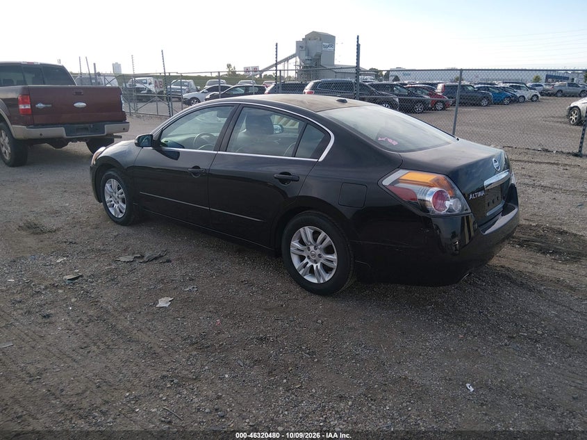 Vin: 1n4al2ap6cc218780, lot: 46820702, nissan altima 2.5 s 20123