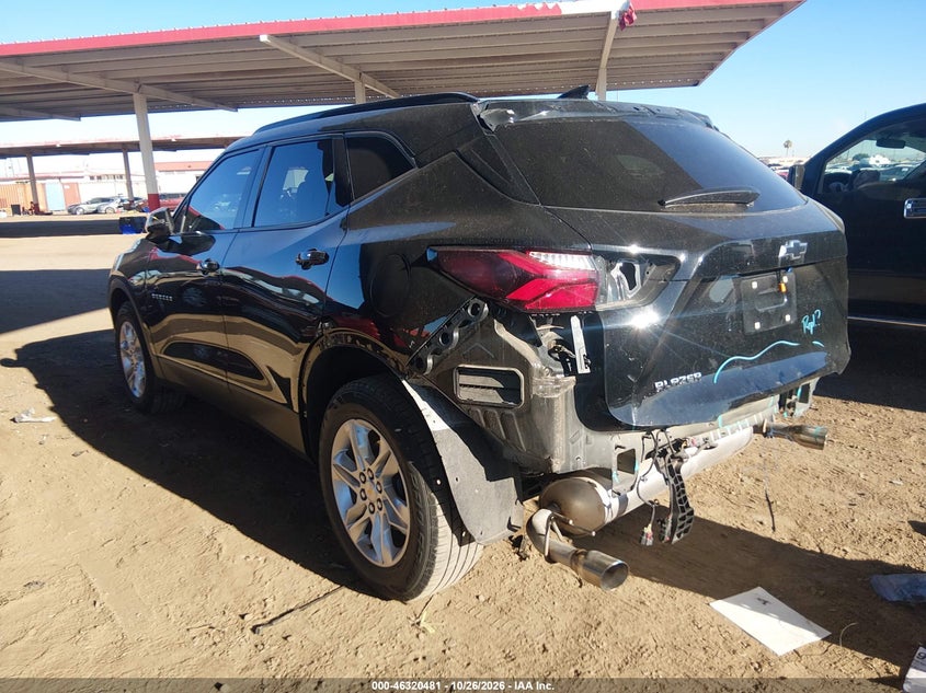 Vin: 3gnkbcr43ns144028, lot: 46820703, chevrolet blazer fwd 2lt 20223