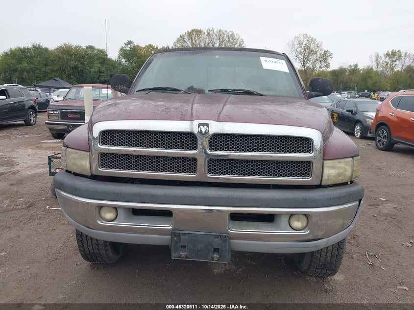 DODGE RAM 2500 2000 VIN 1B7KF23Z0YJ161290