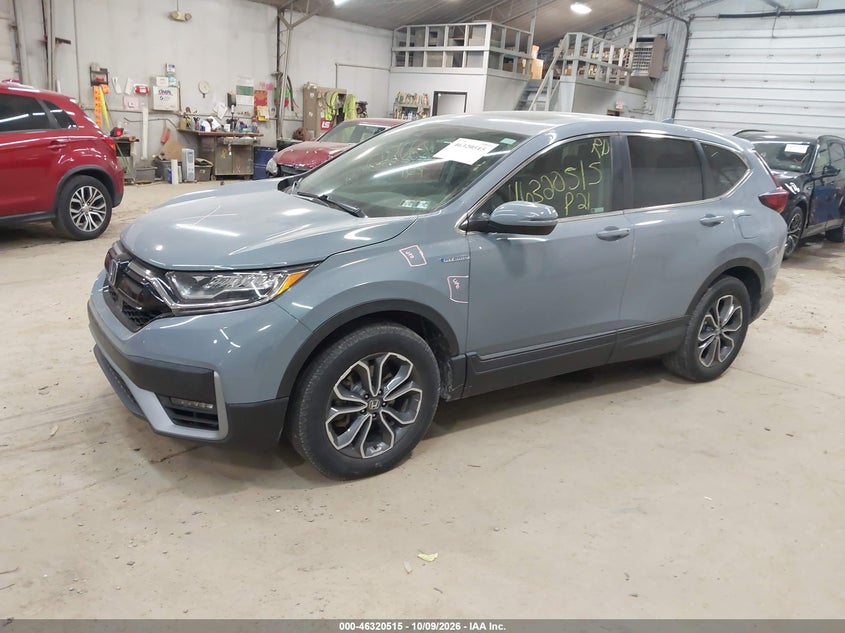 Vin: 7fart6h88me021380, lot: 46820737, honda cr-v hybrid ex-l 20212