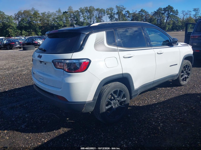 Vin: 3c4njdbb4nt194616, lot: 46820743, jeep compass altitude 4x4 20224