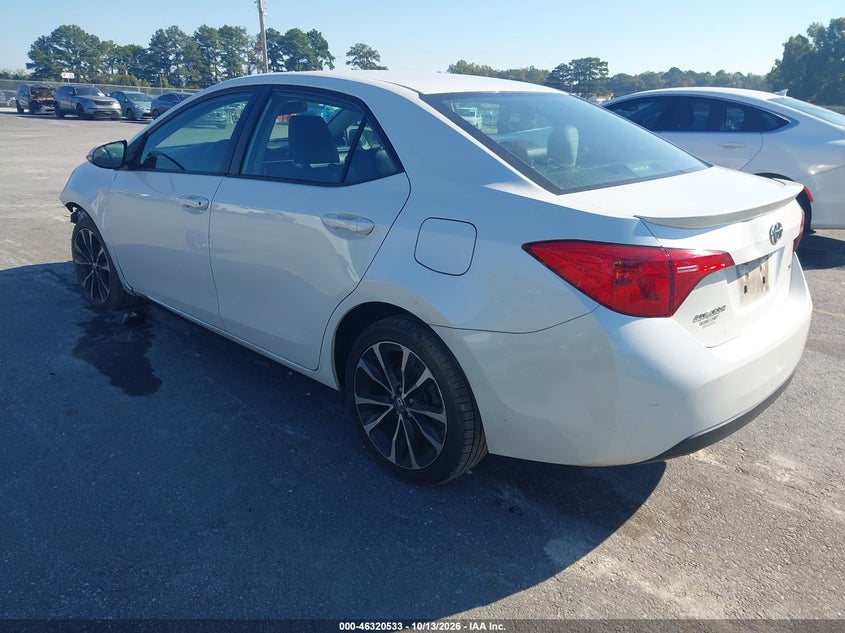 Vin: 5yfburhe8hp681589, lot: 46820755, toyota corolla se 20173