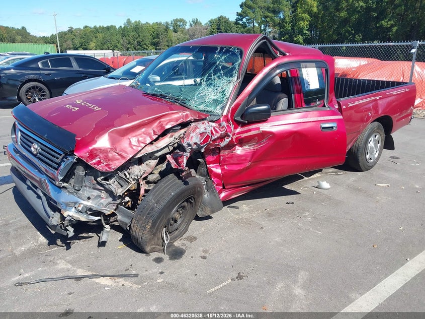 1996 Toyota Tacoma Xtracab, Left Front, IAAI, VIN 4TAVL52N6TZ114941 — photo 2