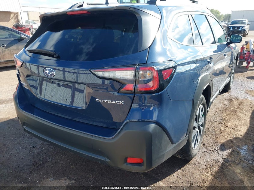 Vin: 4s4btafc3p3187505, lot: 46820765, subaru outback premium 20234