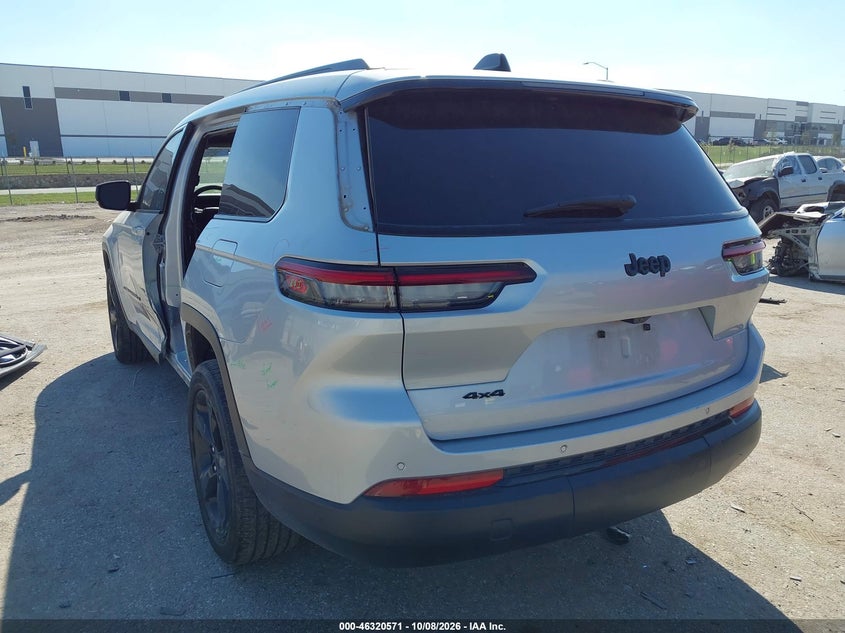 Vin: 1c4rjkag4p8813431, lot: 46820793, jeep grand cherokee l altitude 4x4 20233