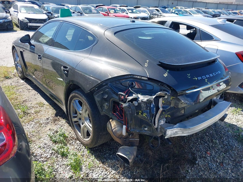 PORSCHE PANAMERA 2011 VIN WP0AA2A72BL010734