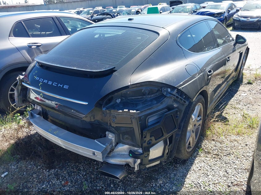 PORSCHE PANAMERA 2011 VIN WP0AA2A72BL010734
