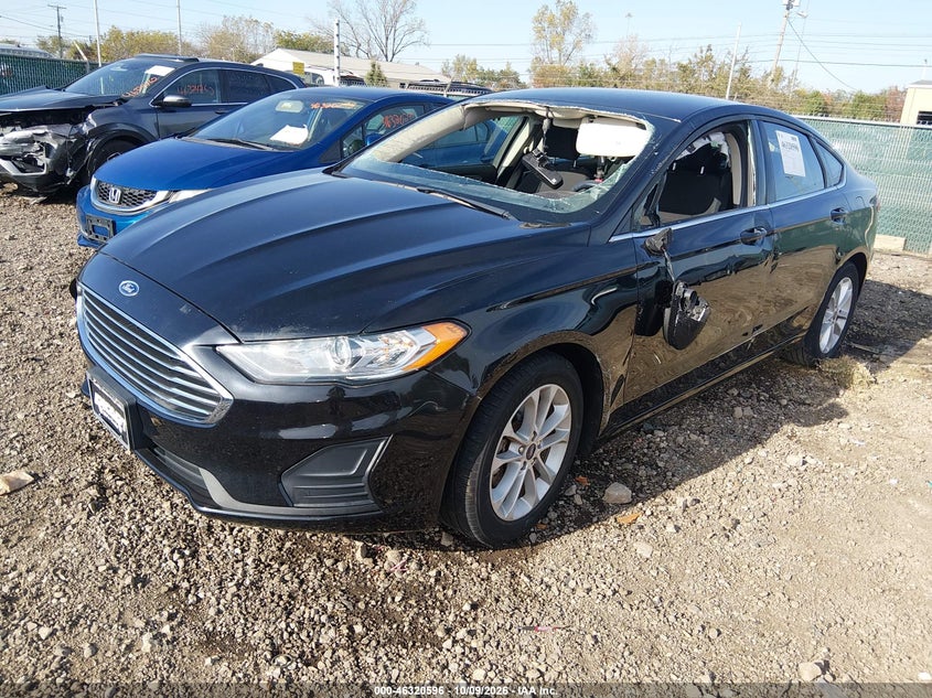 Vin: 3fa6p0hd1lr219749, lot: 46820818, ford fusion se 20202
