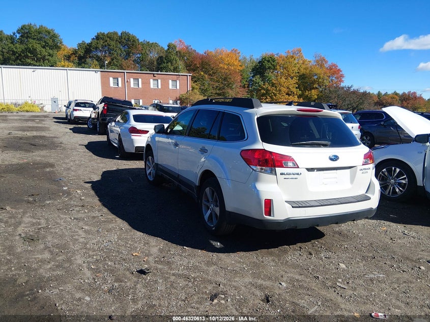 Vin: 4s4brbpc9e3301491, lot: 46820835, subaru outback 2.5i limited 20143
