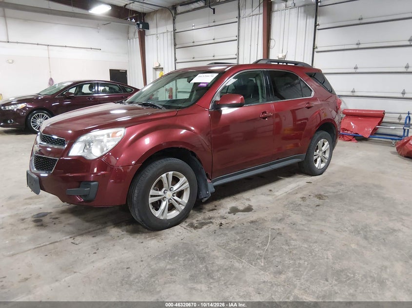 2010 Chevrolet Equinox Lt, Engine Damage, IAAI, VIN 2CNALDEWXA6416352 — photo 2