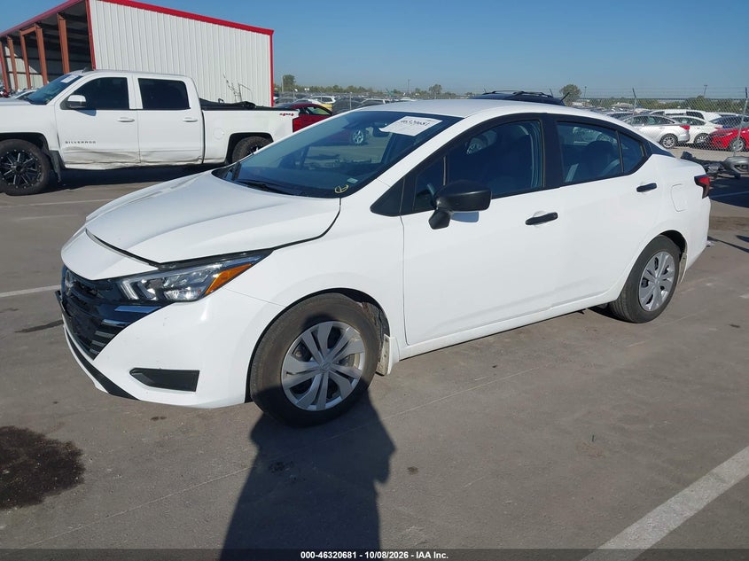 Vin: 3n1cn8dv8sl902987, lot: 46820903, nissan versa 1.6 s 20252