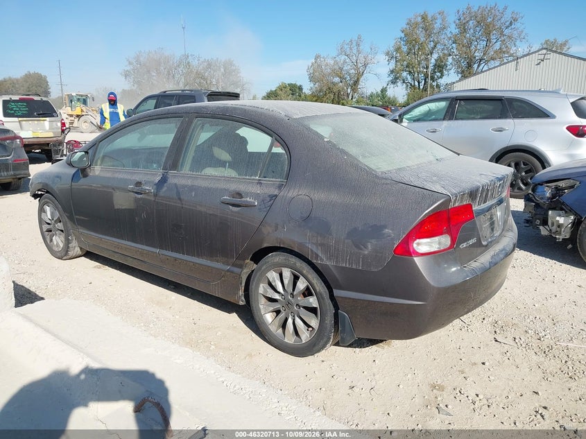 Vin: 19xfa1f9xae027329, lot: 46820935, honda civic ex-l 20103