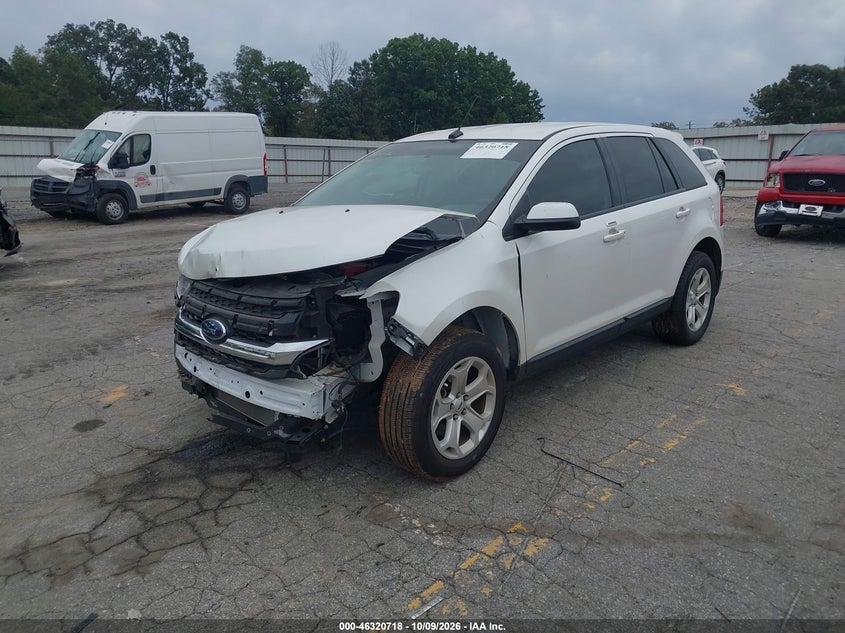 Vin: 2fmdk3jc2eba14599, lot: 46820940, ford edge sel 20142