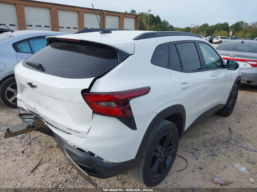 Vin: kl77lkep7sc119279, lot: 46821006, chevrolet trax fwd activ 20254