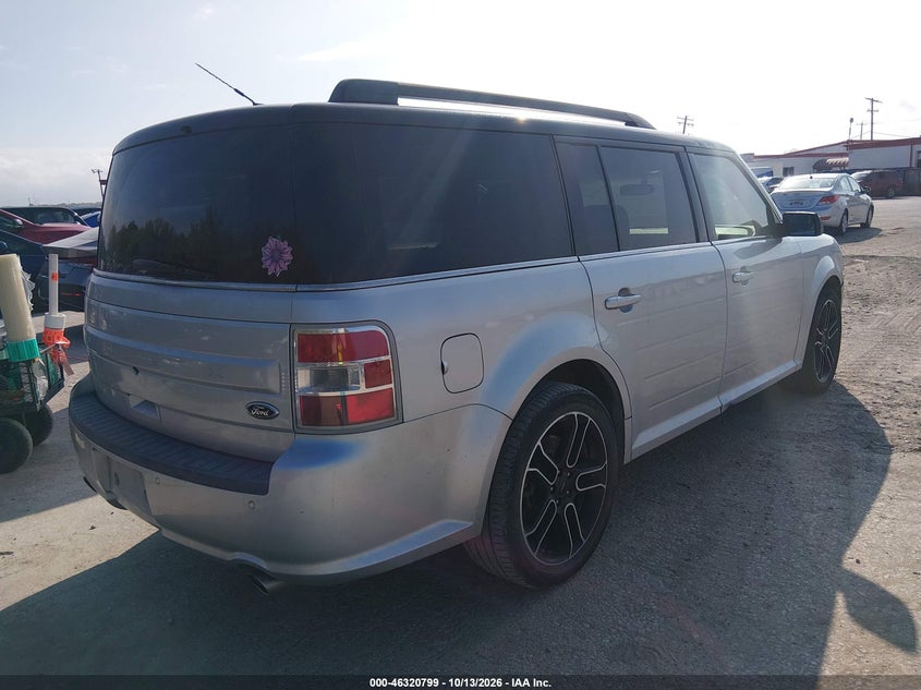 Vin: 2fmgk5c88dbd32890, lot: 46821021, ford flex sel 20134