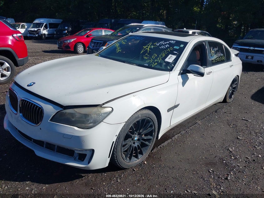 Vin: wbayf4c59dd127681, lot: 46821043, bmw 740li xdrive 20132