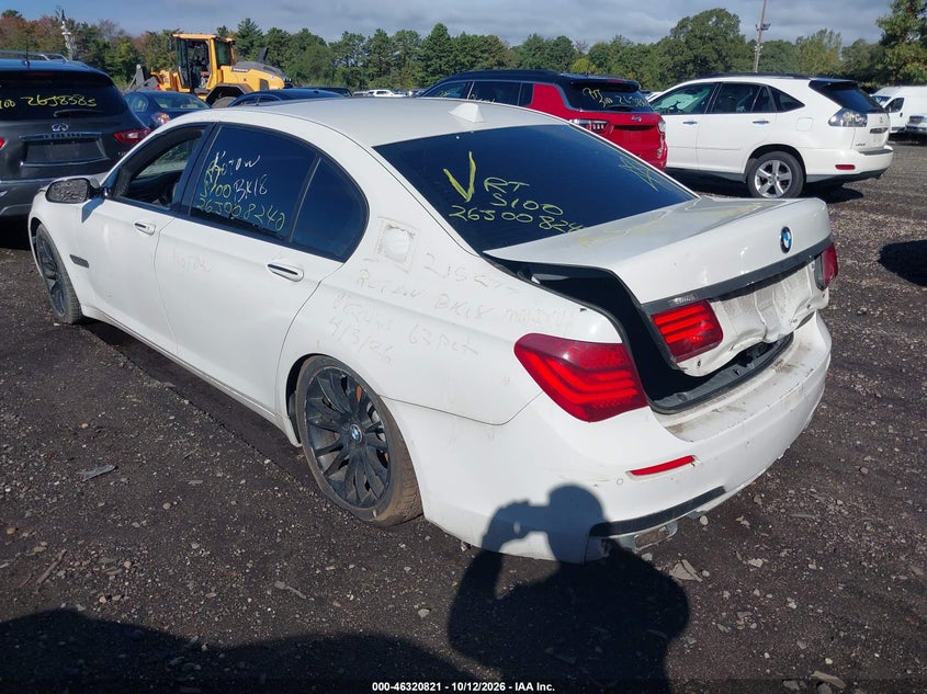 Vin: wbayf4c59dd127681, lot: 46821043, bmw 740li xdrive 20133