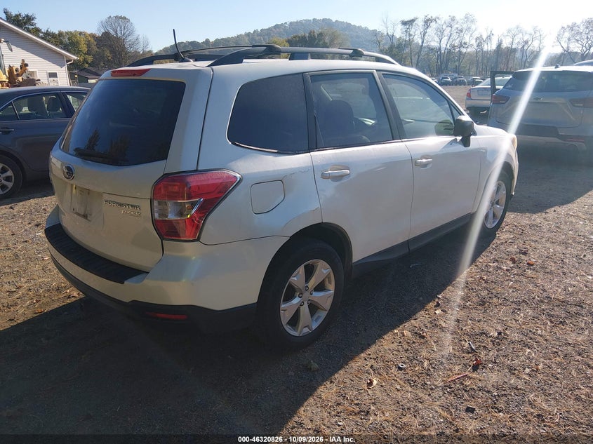 Vin: jf2sjabc3fh517985, lot: 46821048, subaru forester 2.5i 20154