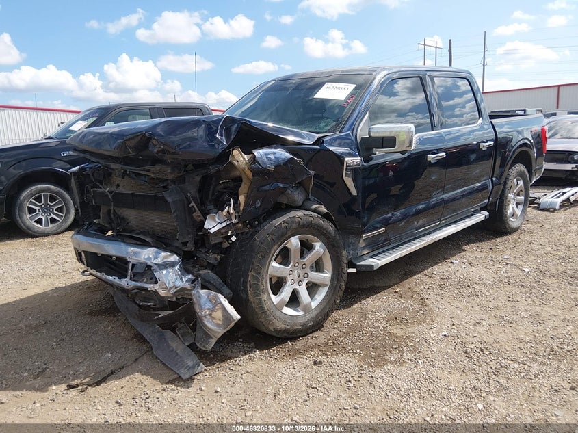 Vin: 1ftfw1ed6pfc40963, lot: 46821055, ford f-150 lariat 20232