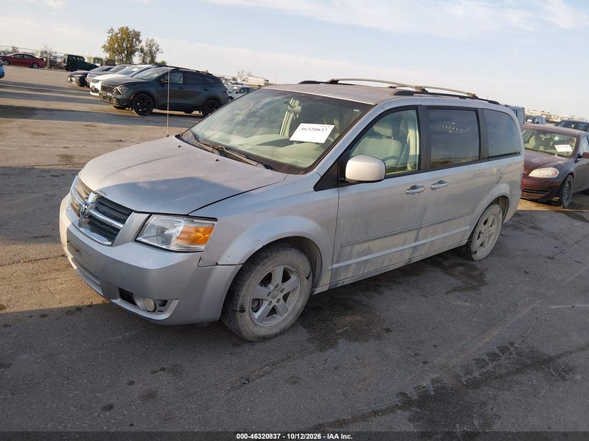 Vin: 2d4rn5d18ar210445, lot: 46821059, dodge grand caravan sxt 20102