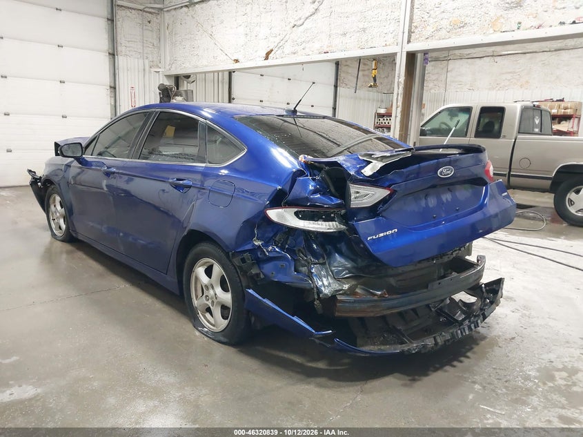 Vin: 3fa6p0h78er112534, lot: 46821061, ford fusion se 20143