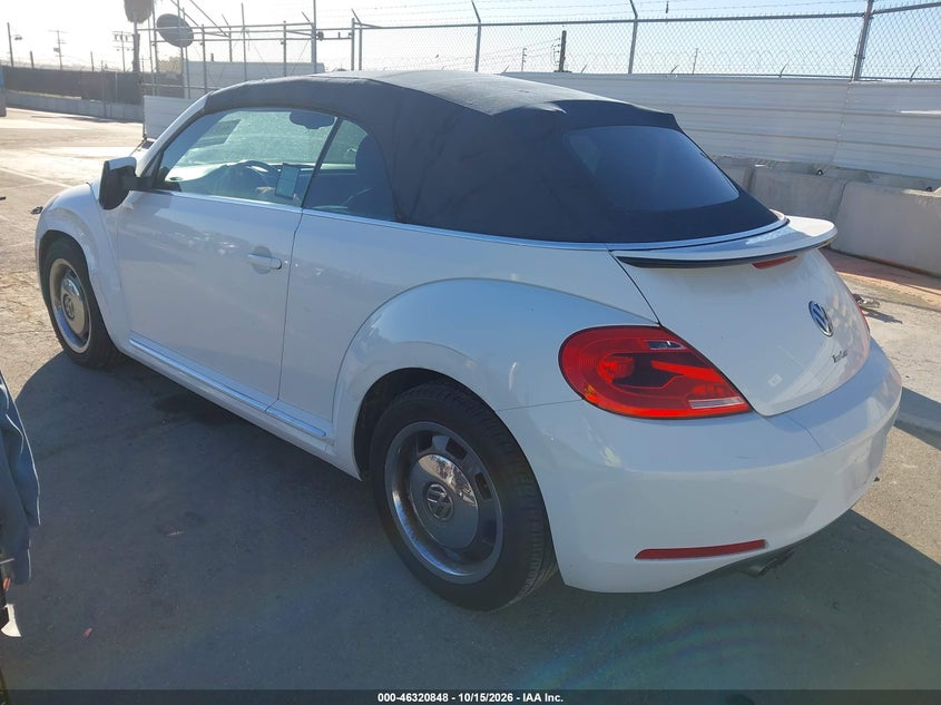 Vin: 3vw517at8gm815507, lot: 46821070, volkswagen beetle 1.8t denim 20163