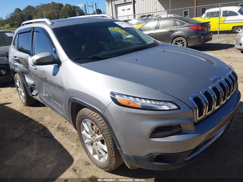Vin: 1c4pjmds5fw687898, lot: 46821099, jeep cherokee limited 20151