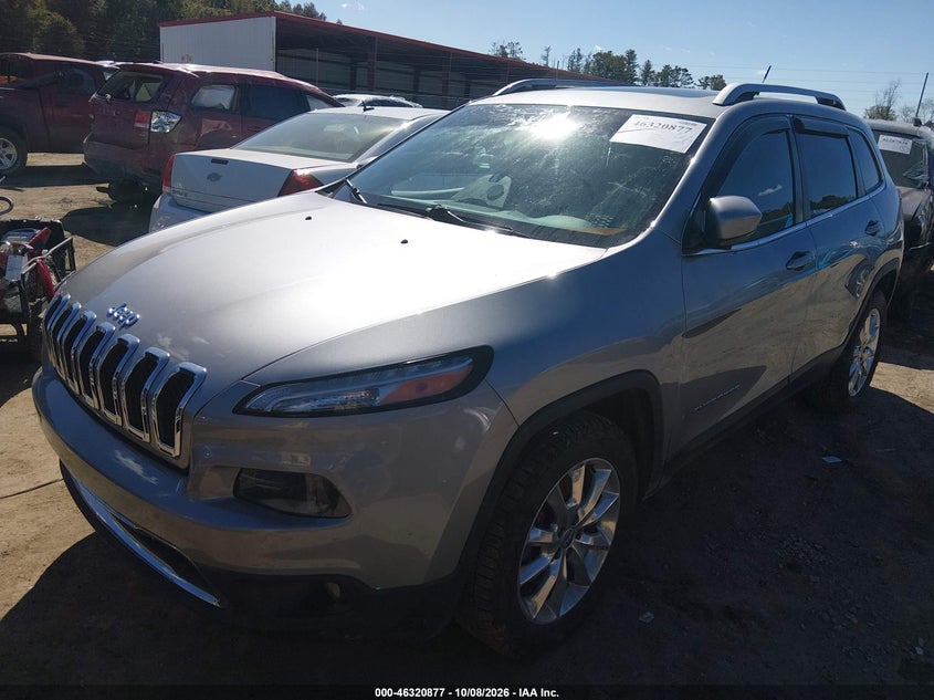 Vin: 1c4pjmds5fw687898, lot: 46821099, jeep cherokee limited 20152
