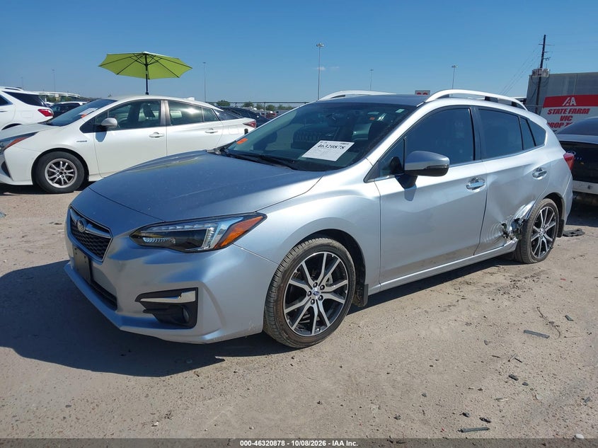 Vin: 4s3gtat6xh3702574, lot: 46821100, subaru impreza 2.0i limited 20172