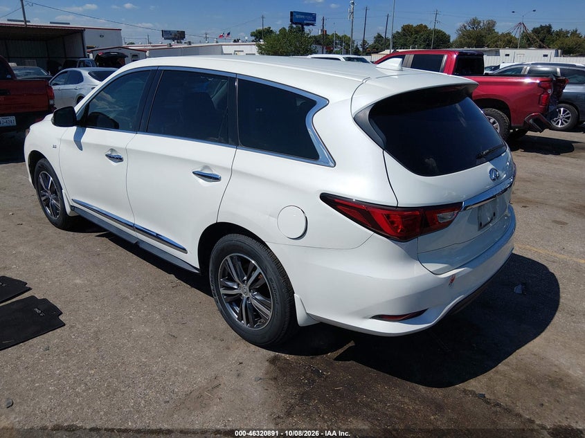 Vin: 5n1al0mnxgc528070, lot: 46821113, infiniti qx60 20163