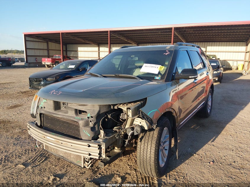 Vin: 1fm5k7d98dgc40228, lot: 46821136, ford explorer xlt 20132