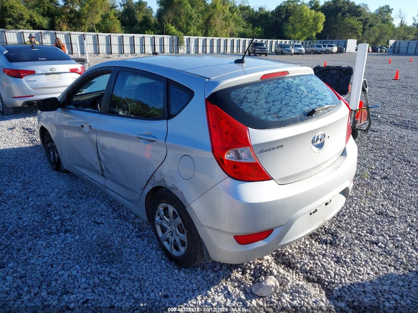 Vin: kmhct5ae4eu163001, lot: 46821157, hyundai accent gs 20143
