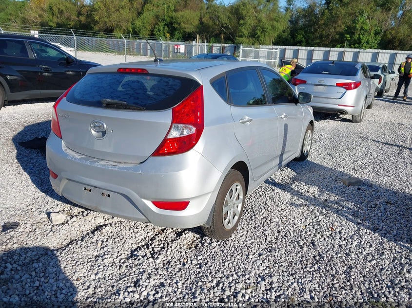 Vin: kmhct5ae4eu163001, lot: 46821157, hyundai accent gs 20144