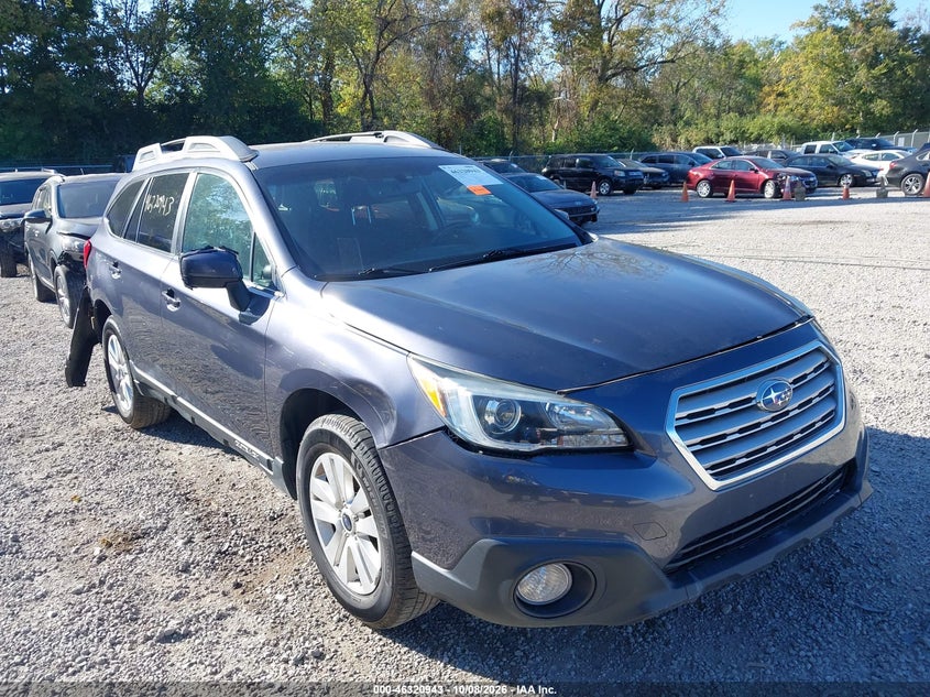 Vin: 4s4bsacc8h3236951, lot: 46821164, subaru outback 2.5i premium 2017 img_1