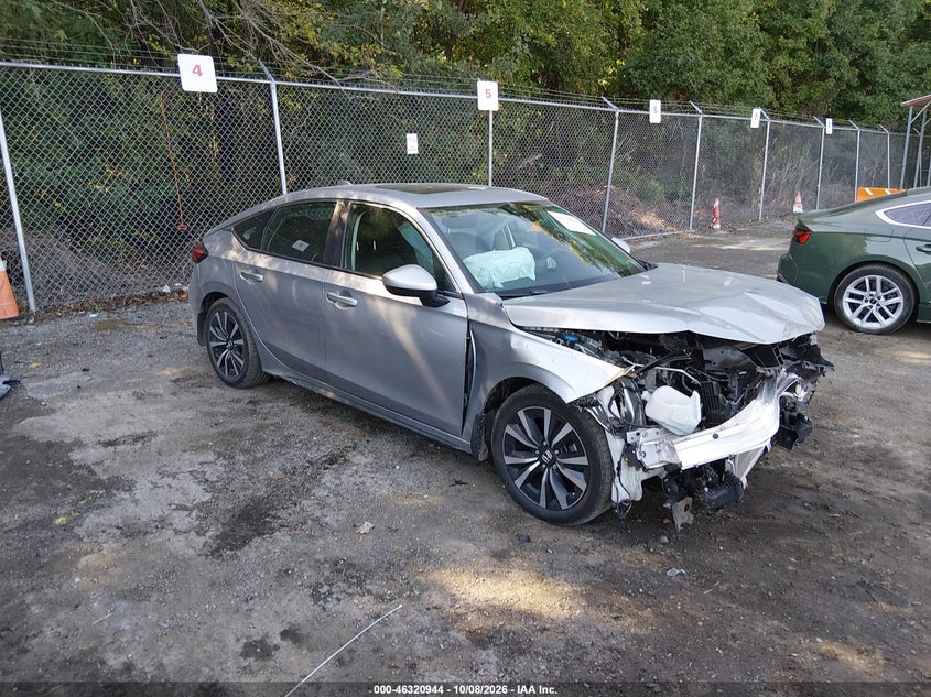 Vin: 19xfl1h7xpe018094, lot: 46821166, honda civic ex-l/ex-l w/o bsi 2023 img_1