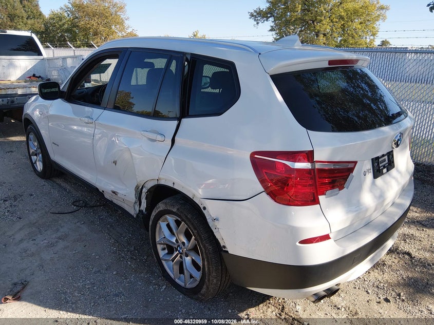 Vin: 5uxwx9c59d0d00743, lot: 46821181, bmw x3 xdrive28i 20133