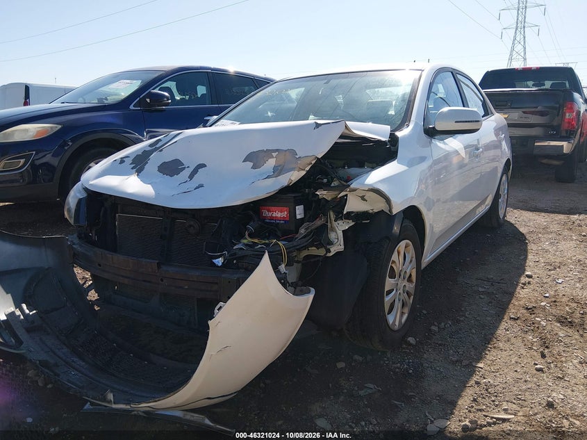 Vin: knafu4a29d5646715, lot: 46821246, kia forte ex 20132