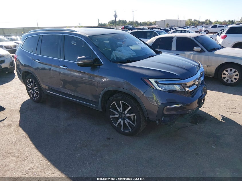 Vin: 5fnyf5h64mb000727, lot: 46821291, honda pilot 2wd touring 7 passenger 2021 img_1