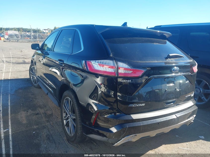 Vin: 2fmpk4k97kbb39051, lot: 46821300, ford edge titanium 20193