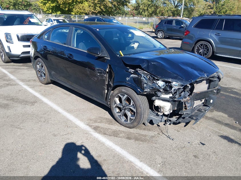 Vin: 3kpf24ad0ke041221, lot: 46821324, kia forte lxs 20191