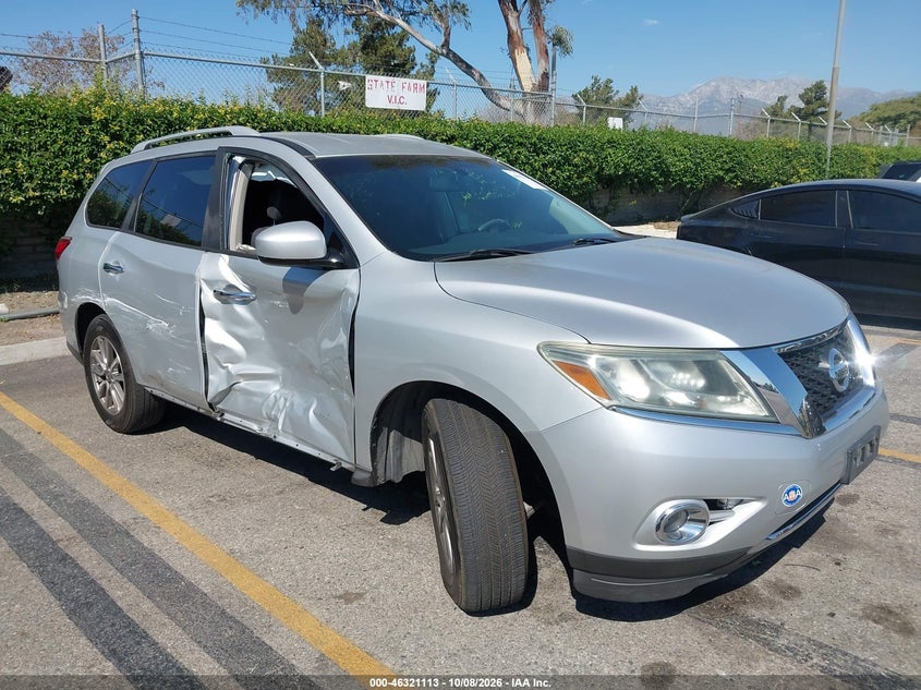 Vin: 5n1ar2mnxgc601609, lot: 46821335, nissan pathfinder platinum/s/sl/sv 20161