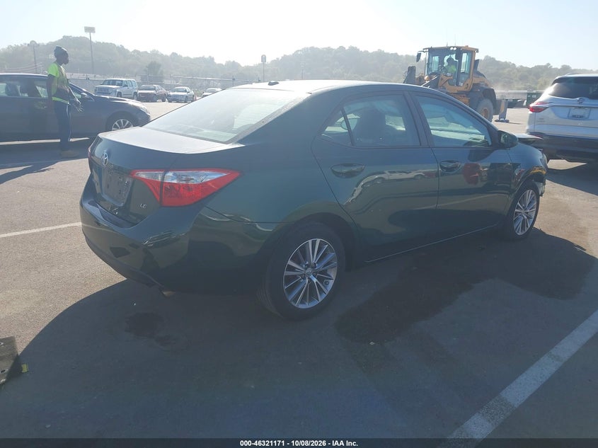 Vin: 5yfburhe0fp213529, lot: 46821393, toyota corolla le premium 20154