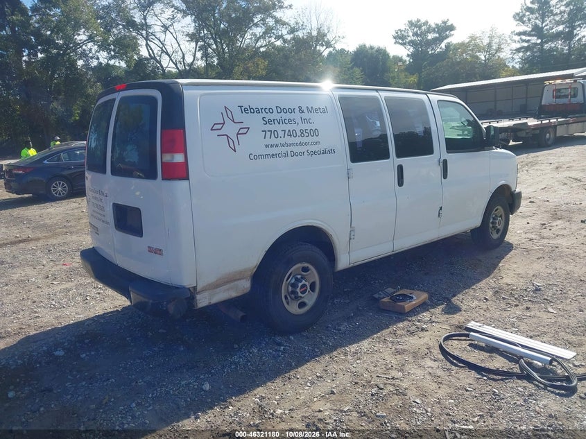 Vin: 1gtw7fbaxe1137933, lot: 46821402, gmc savana 2500 work van 20144