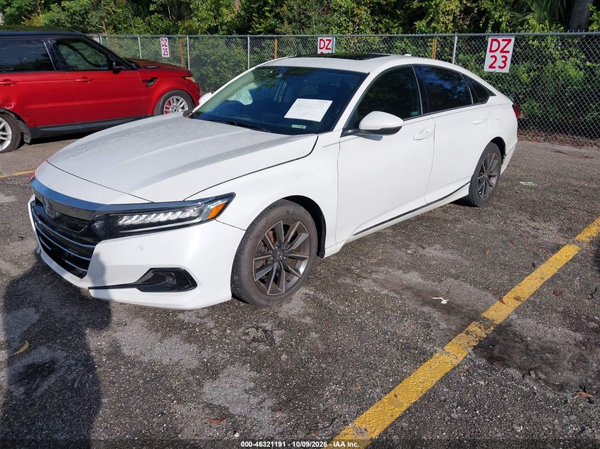 Vin: 1hgcv1f51ma069806, lot: 46821413, honda accord ex-l 20212