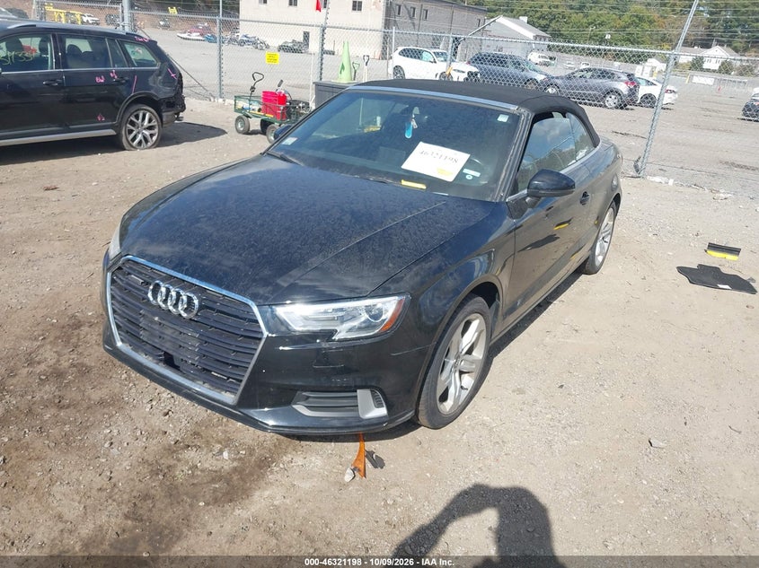 Vin: wau78lff3h1020749, lot: 46821420, audi a3 2.0t premium 20172