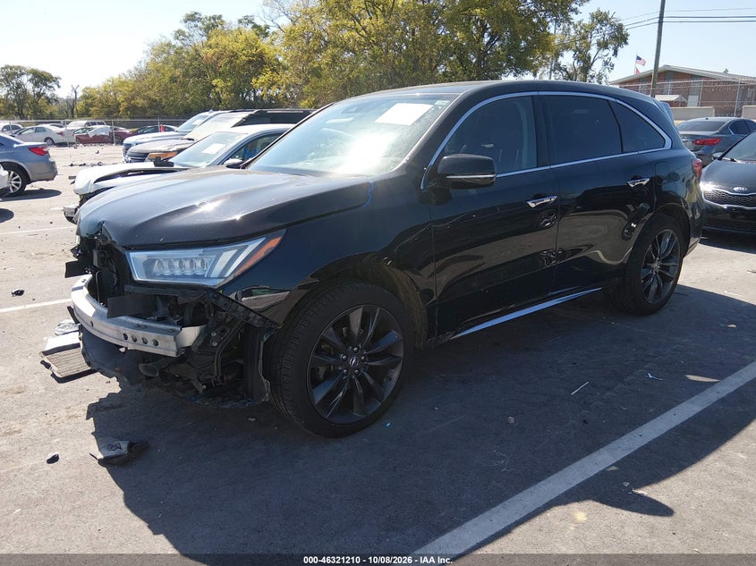 Vin: 5fryd4h34hb016212, lot: 46821432, acura mdx 20172