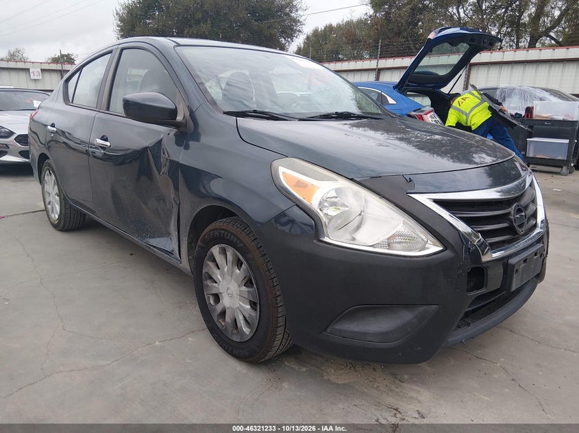 Vin: 3n1cn7ap3fl885022, lot: 46821455, nissan versa 1.6 sv 20151