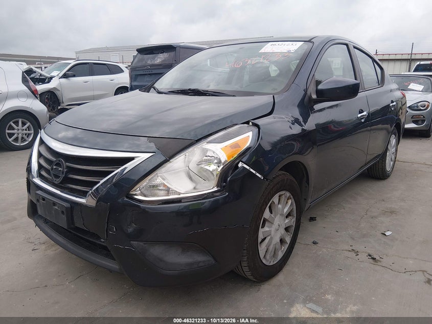 Vin: 3n1cn7ap3fl885022, lot: 46821455, nissan versa 1.6 sv 20152