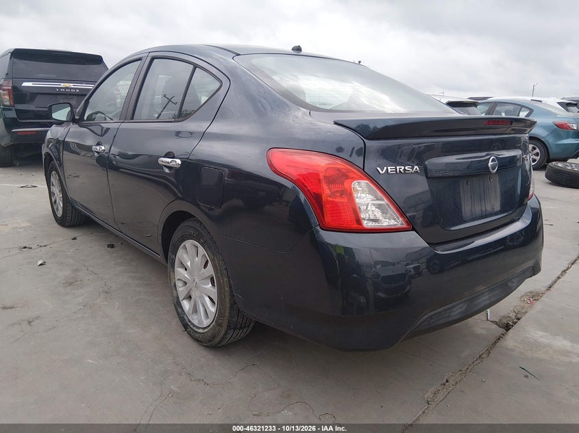 Vin: 3n1cn7ap3fl885022, lot: 46821455, nissan versa 1.6 sv 20153